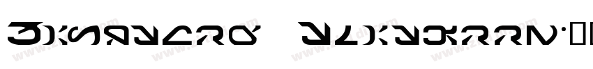 Darksite Swashttf字体转换